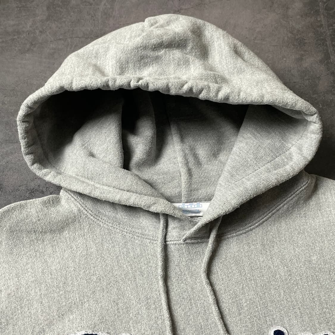 CHAMPION 챔피온 리버스위브 그레이 기모 후드티 A00476 상품이미지2