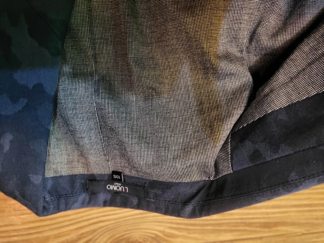 [미사용 새상품] 워모 이태리 블루 카모자켓 상품이미지7