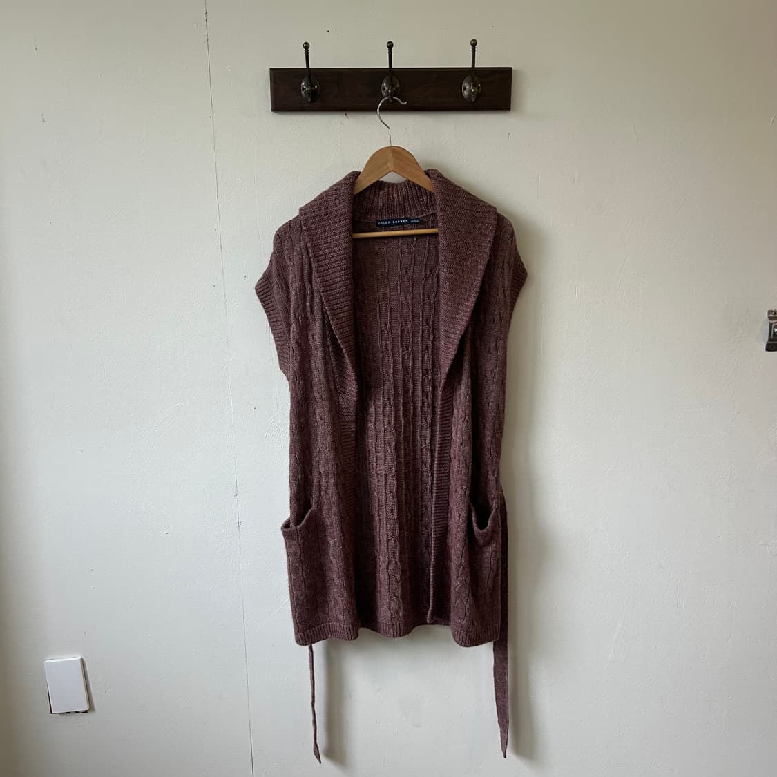 폴로랄프로렌 알파카 베스트 자켓 상품이미지4