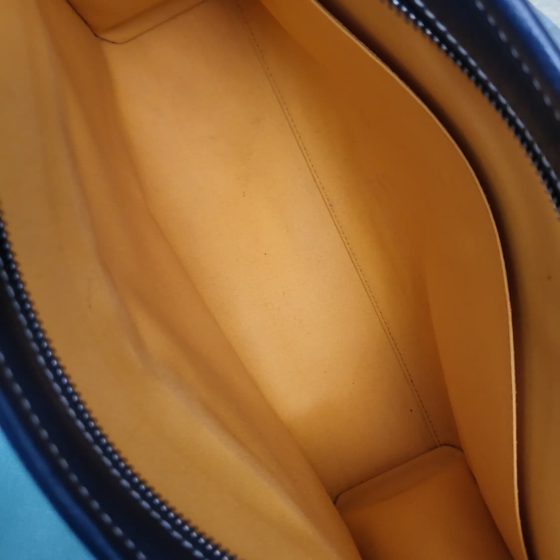 [새상품급/풀구성] GM / 고야드 쥬방스 클러치 토일렛백 네이비  상품이미지4