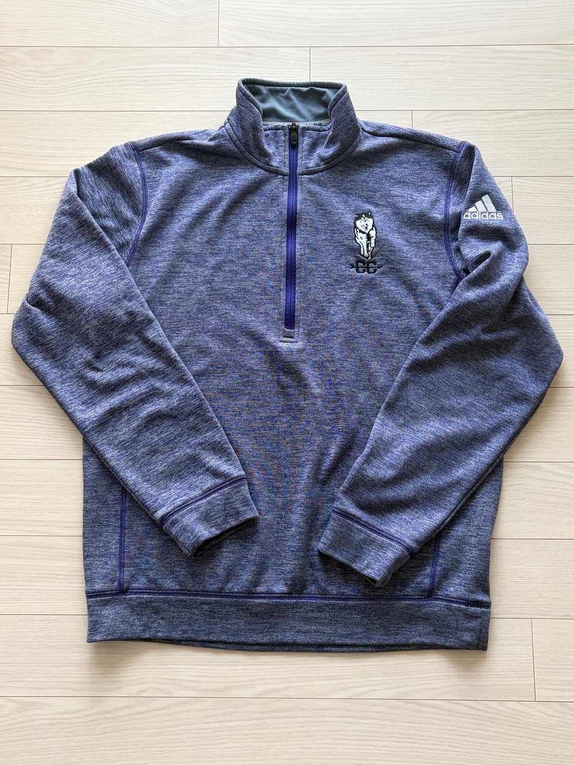 아디다스 climawarm 플리스 하프 집업 자켓 M (100-103)  상품이미지1