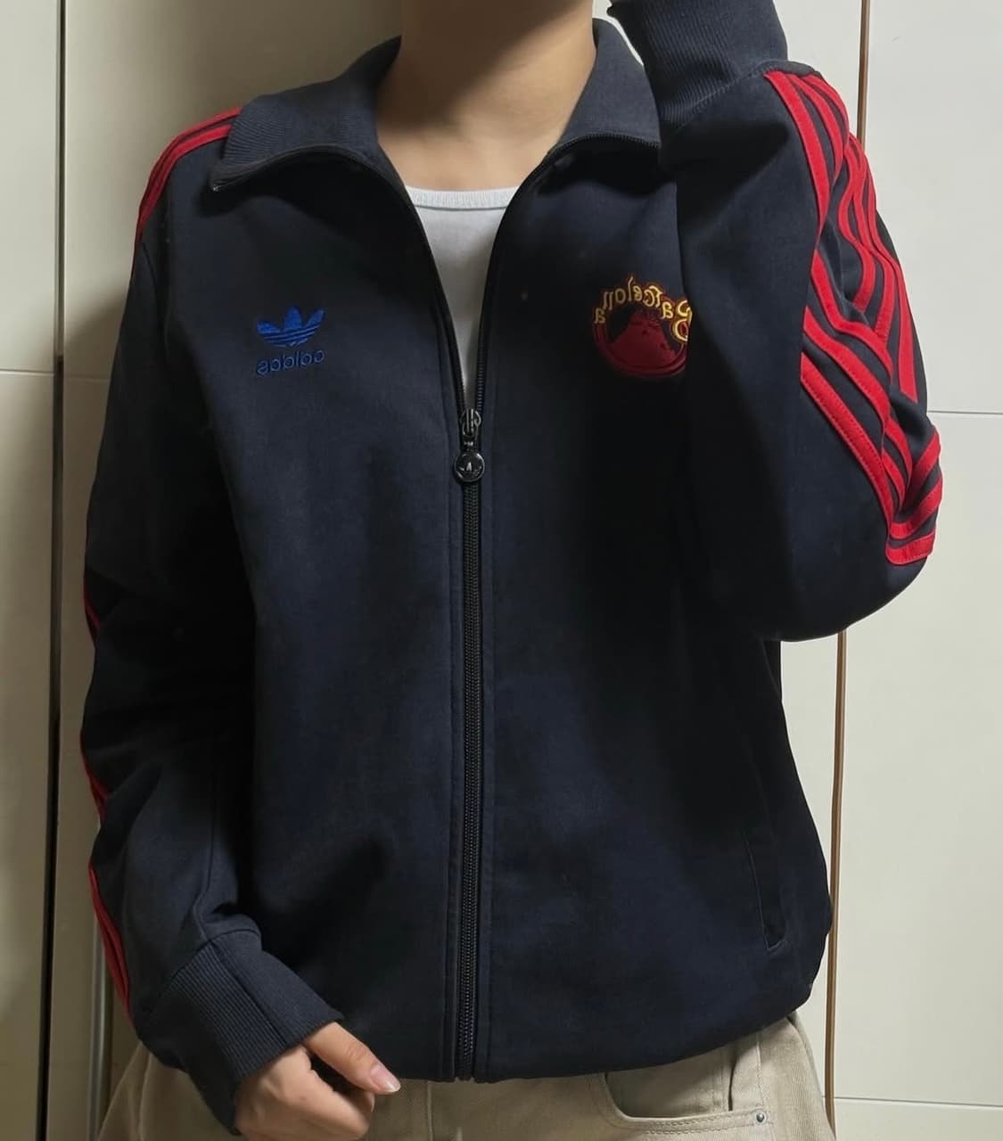 아디다스 바르셀로나 레드블랙 져지  상품이미지1