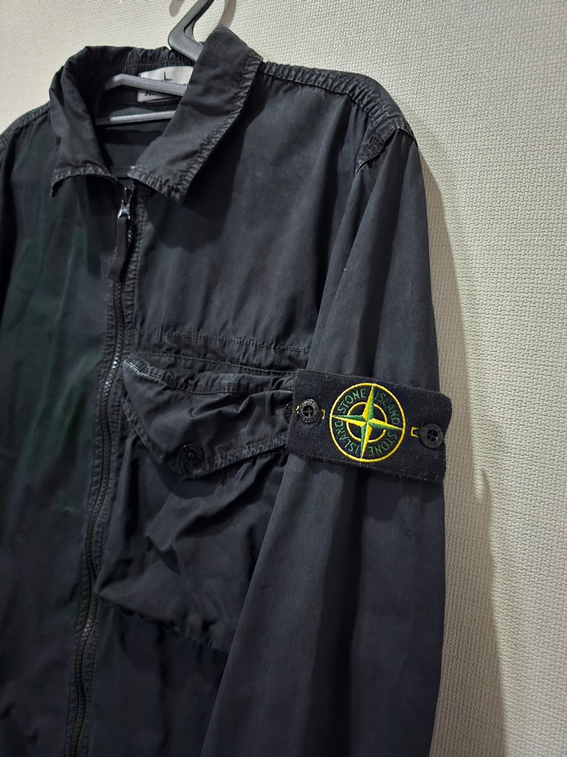 정품 스톤아릴랜드 올드이펙트 오버셔츠 95 / M 상품이미지2