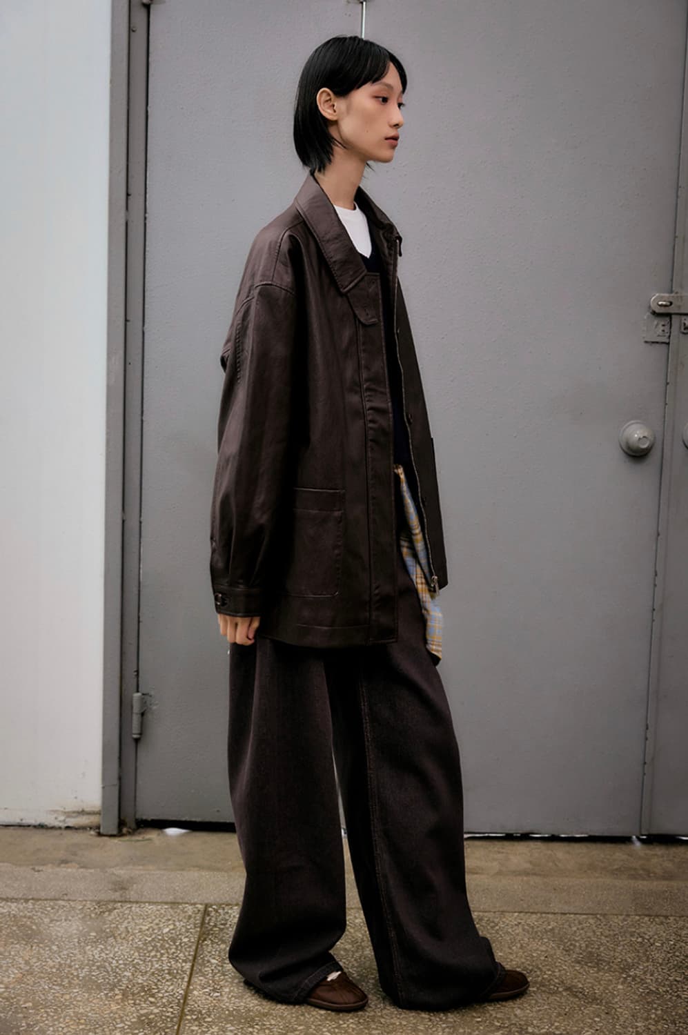 레프트서울 레더 자켓 상품이미지2