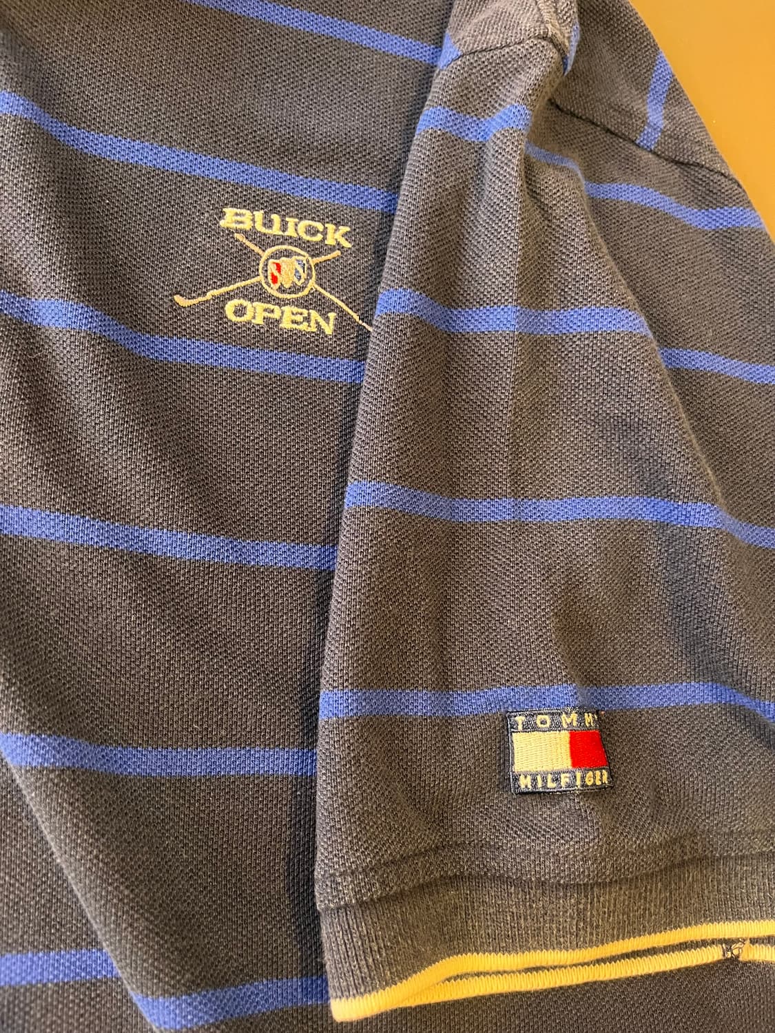 타미 힐피거 골프 스트라이프 반팔 폴로 셔츠 상품이미지6