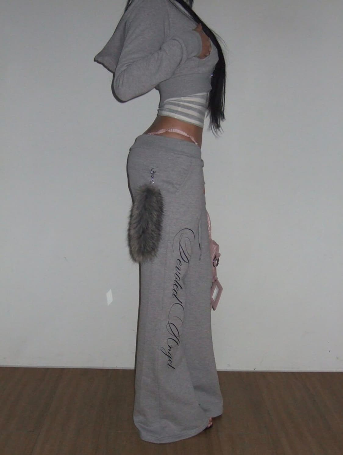 [새상품] 엔젤넘버 555 Devoted Angel Pants 그레이 상품이미지1