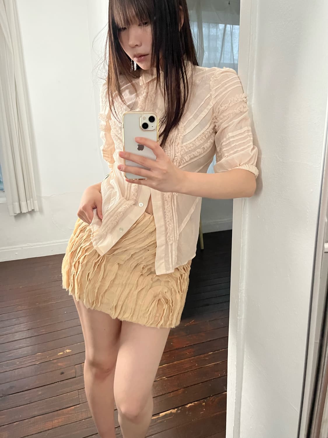 레이스 블라우스 상품이미지2