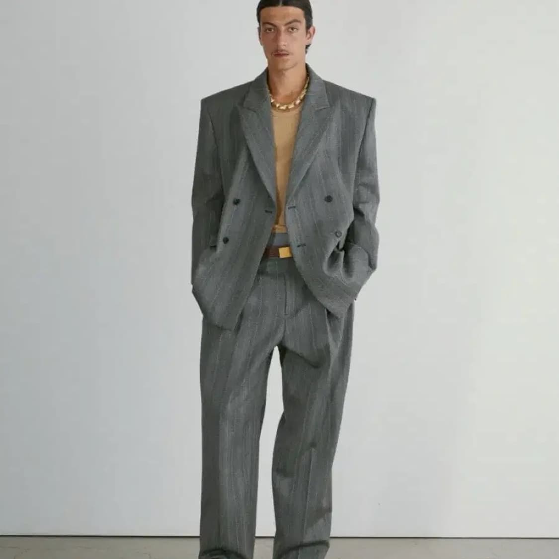 렉토 브로큰 헤링본 블레이저 상품이미지3