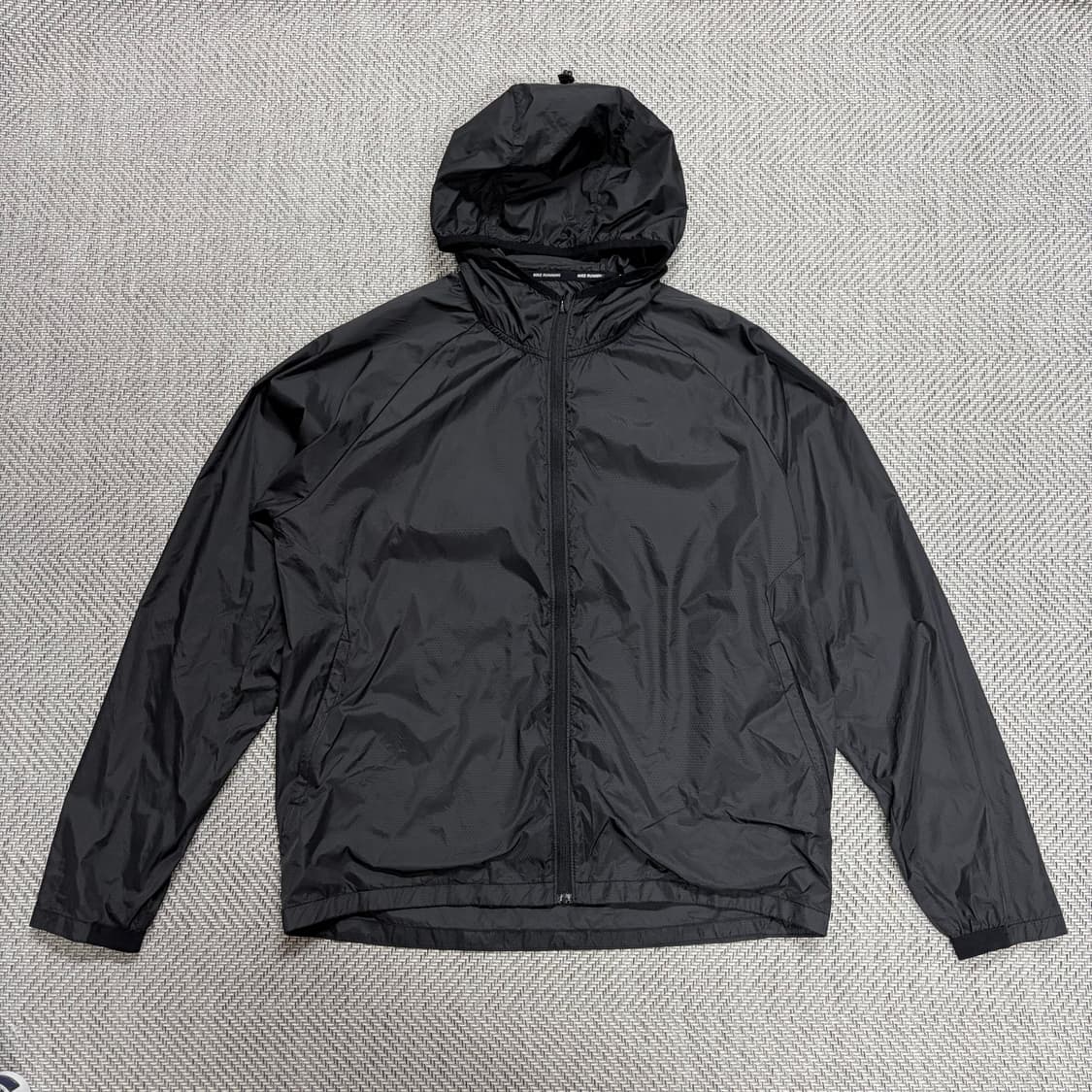 (XXL)나이키 런닝 블랙 바람막이 상품이미지1