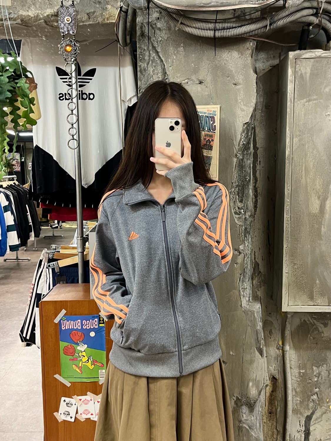 아디다스 져지 그레이 100 #csz418 상품이미지2