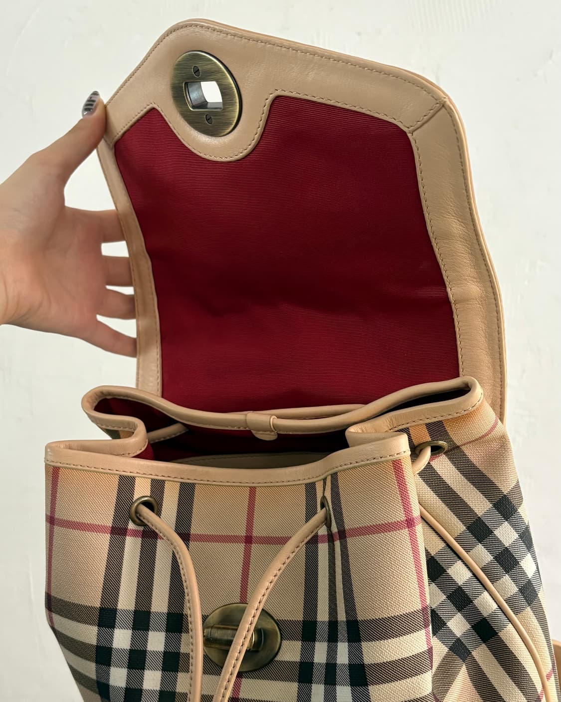 Burberry 버버리 런던 노바체크 백팩 상품이미지4