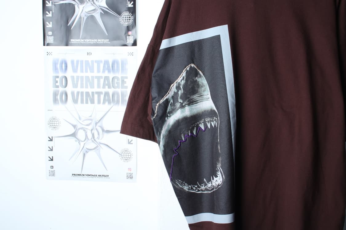 (L-2XL) 일꼬르소 반팔 티셔츠 빅사이즈 브라운 조스-7BB6 상품이미지5