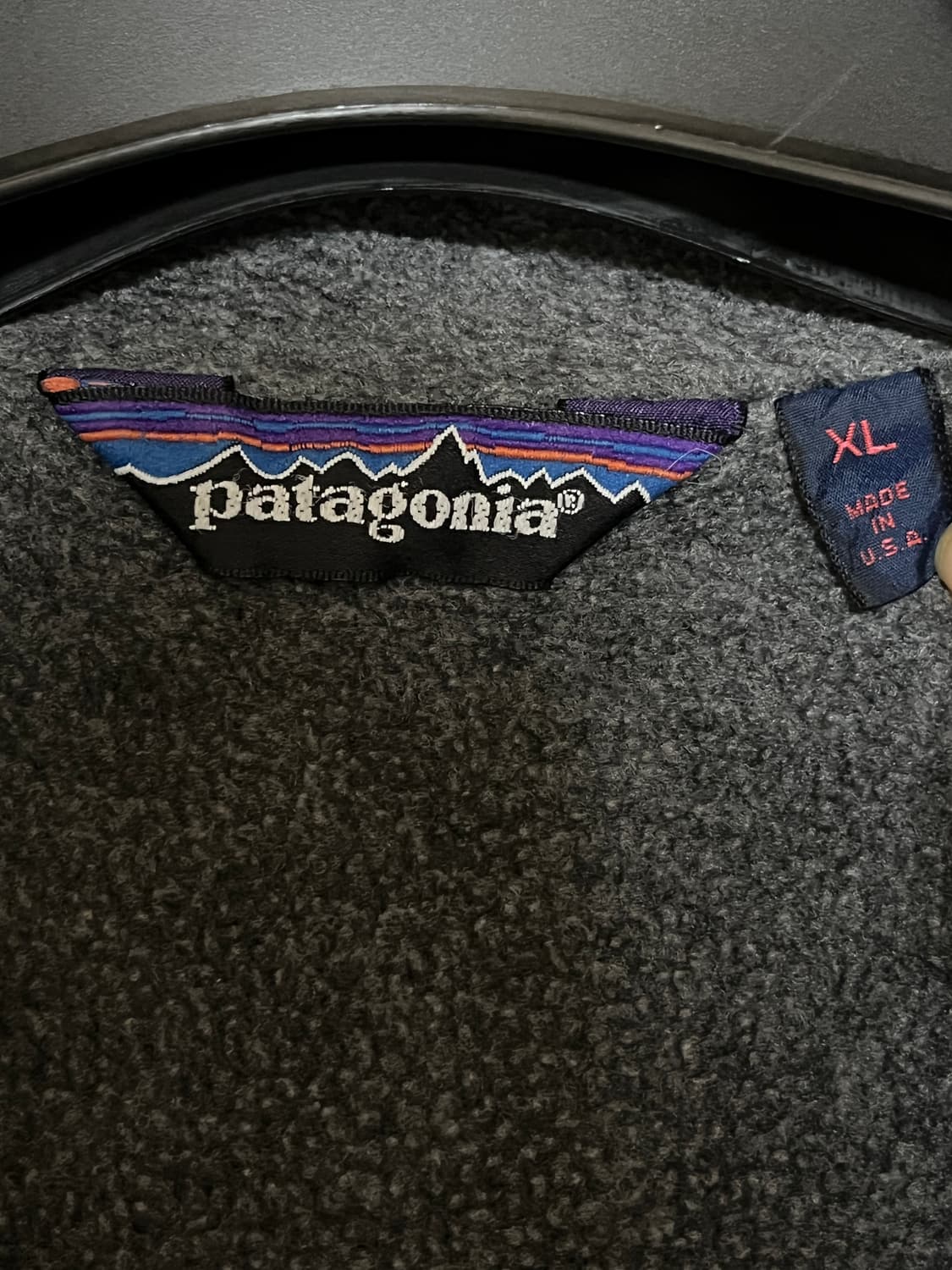 80s 파타고니아 쉘드 신칠라 투웨이 봄버 XL 상품이미지2