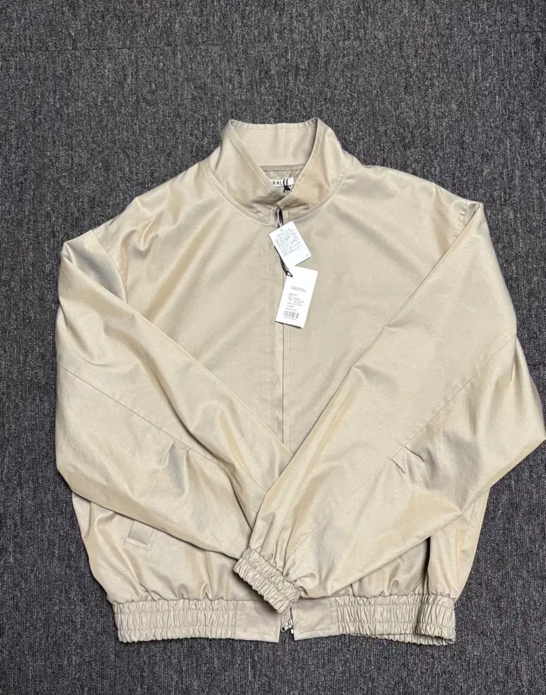 오라리 24ss 워시드 코튼 실크 샴브레이 블루종 5 105 상품이미지2