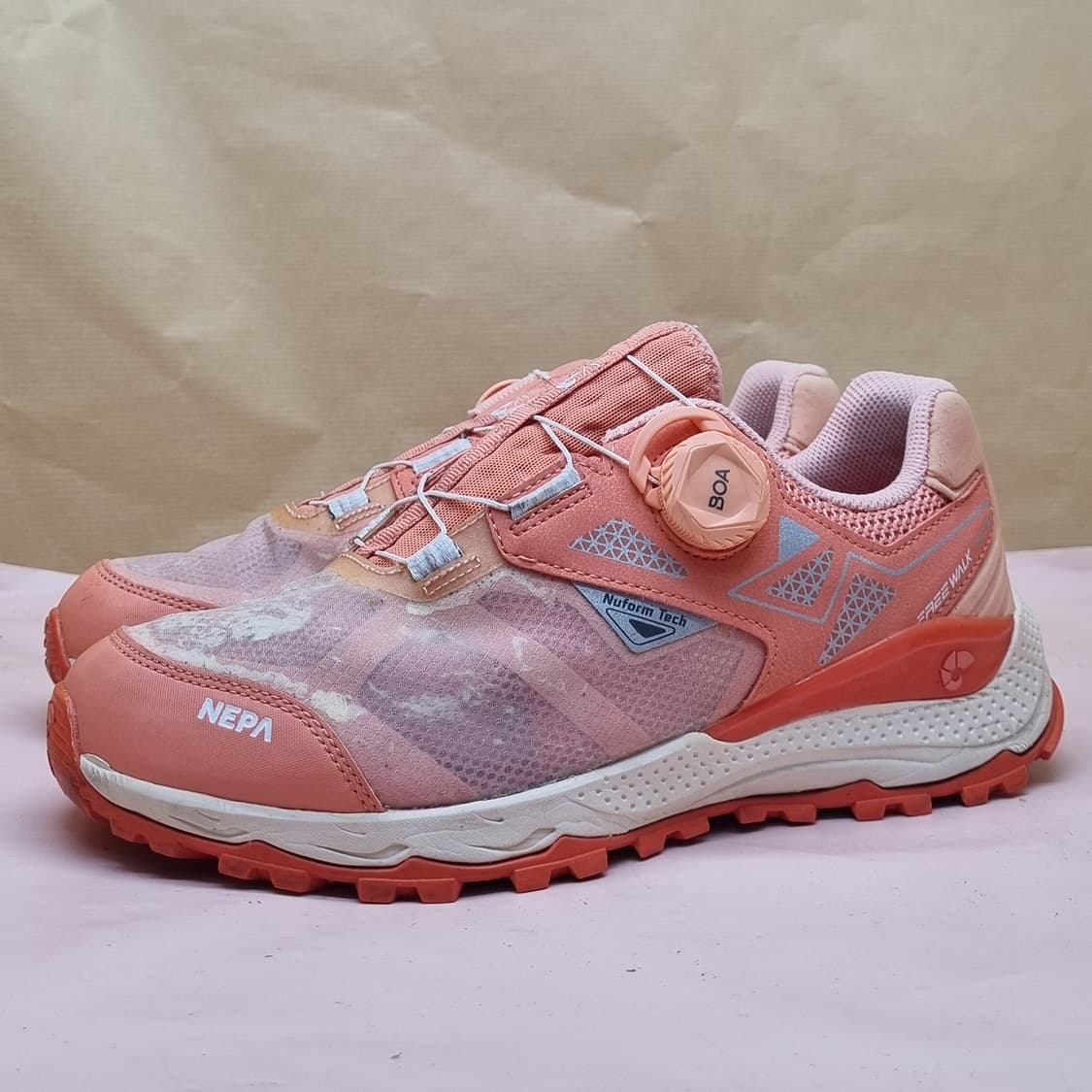 네파 보아 다이얼 핑크 트레킹화 250 상품이미지1