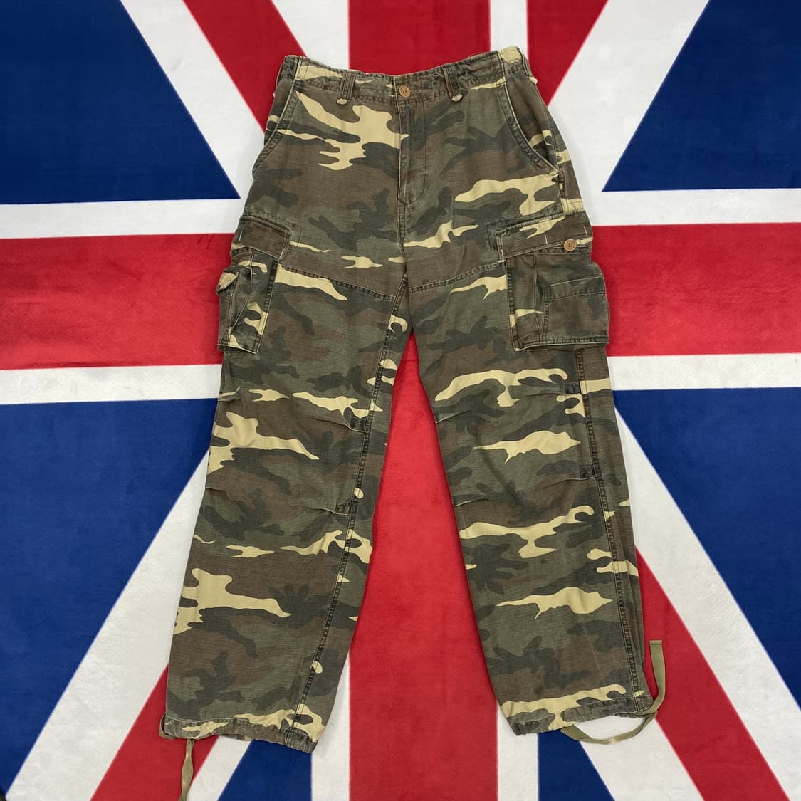 아베크롬비 y2k 카모 카고팬츠 34 상품이미지1