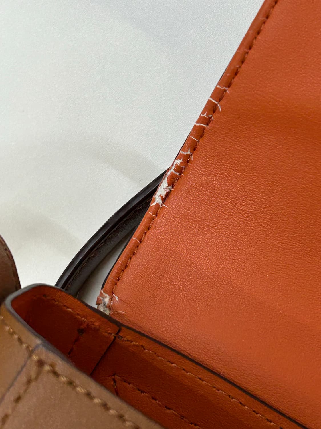 Polo 폴로 랄프로렌 브라운 가죽 크로스백 상품이미지7