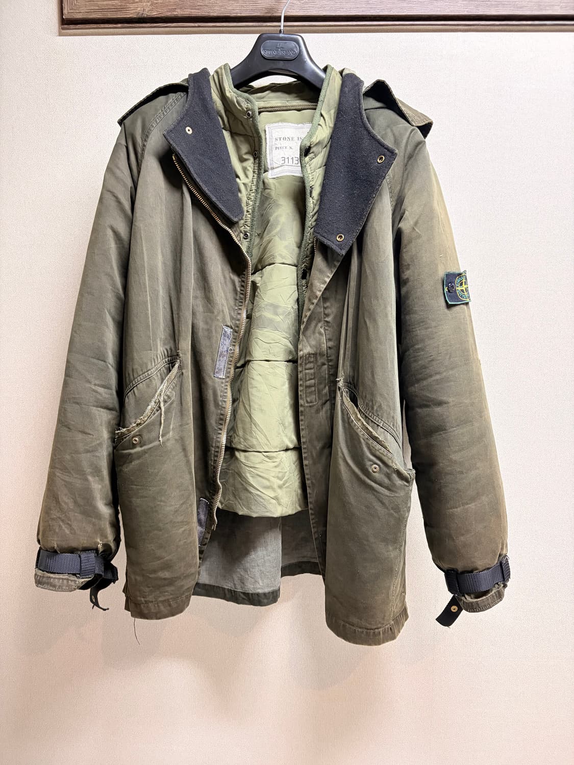 [L]스톤아일랜드 1994aw spalmatura layer 자켓 상품이미지1