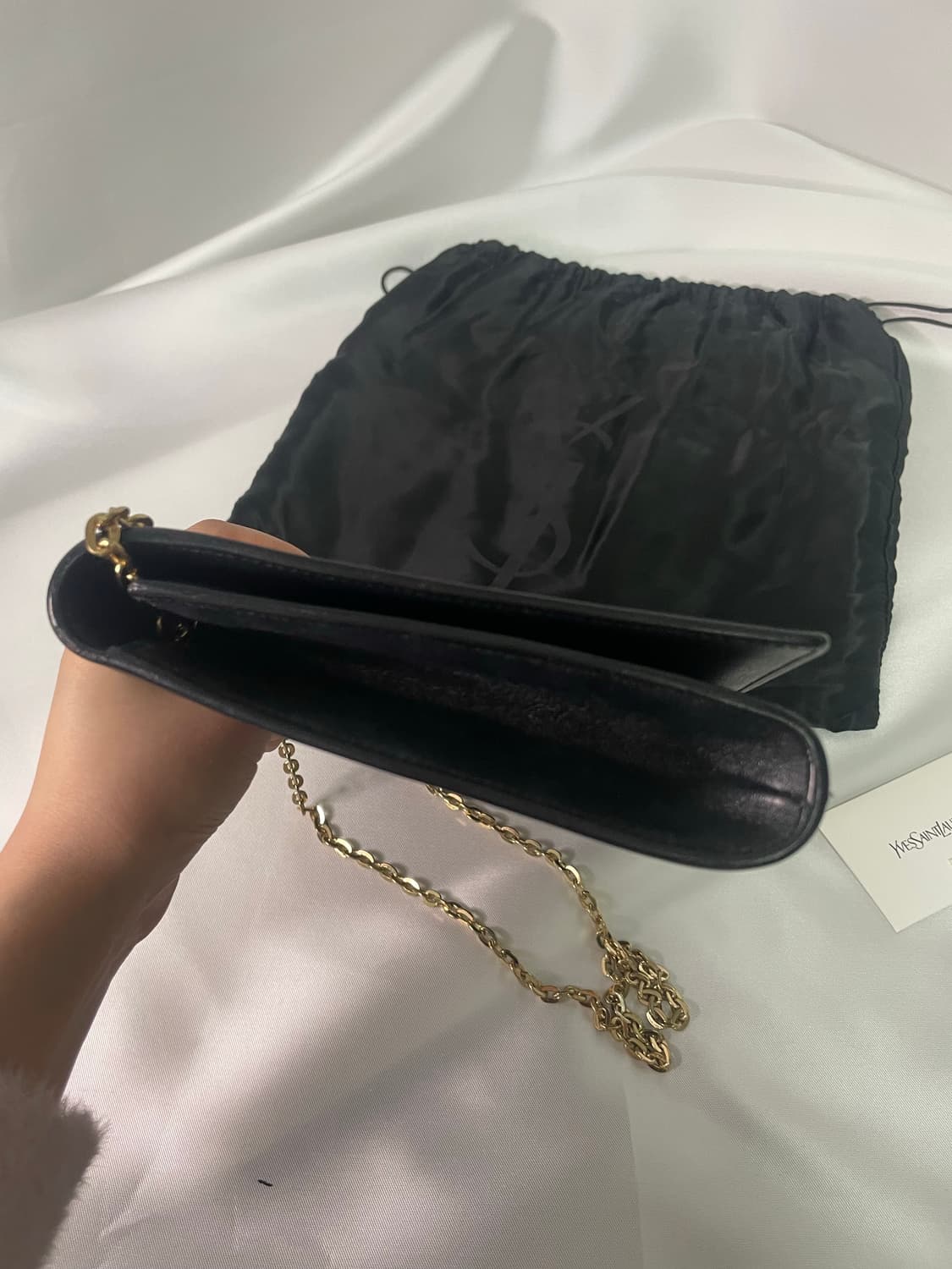 입생로랑 벨드쥬르 클러치백 상품이미지6