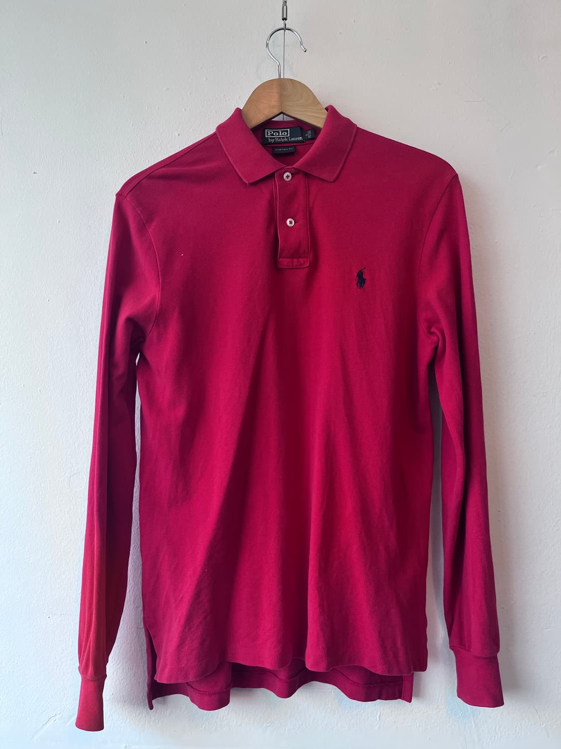 폴로바이랄프로렌 남성 긴팔카라PK티셔츠 M사이즈 상품이미지2