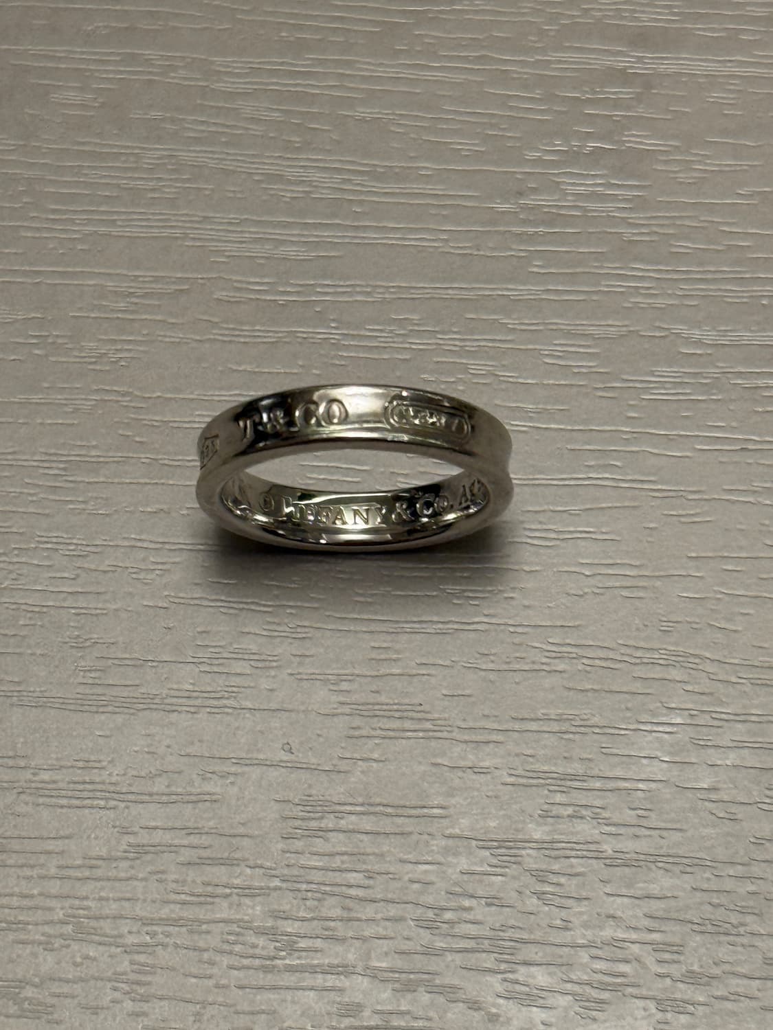 티파니앤코 1837 실버링 5.5 사이즈 상품이미지4