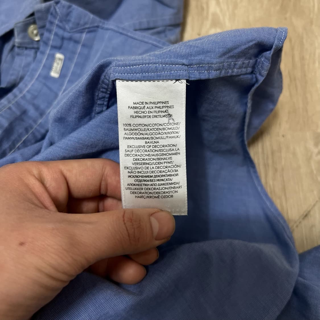 폴로 랄프로렌 남성 버튼다운 옥스포드 셔츠 L/100  상품이미지6