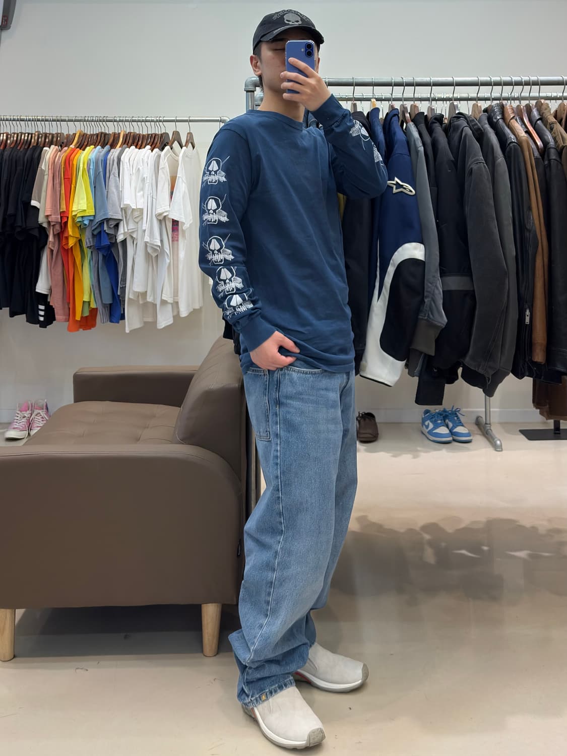 스투시 포일즈 피그먼트 다이드 롱슬리브 상품이미지8