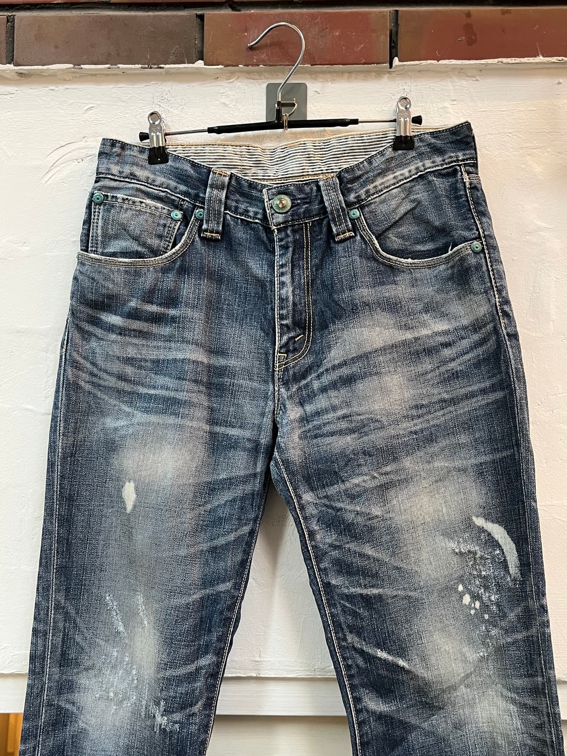 Levis lx502 럭셔리 클래식 워싱 데님 진 32x33 상품이미지2