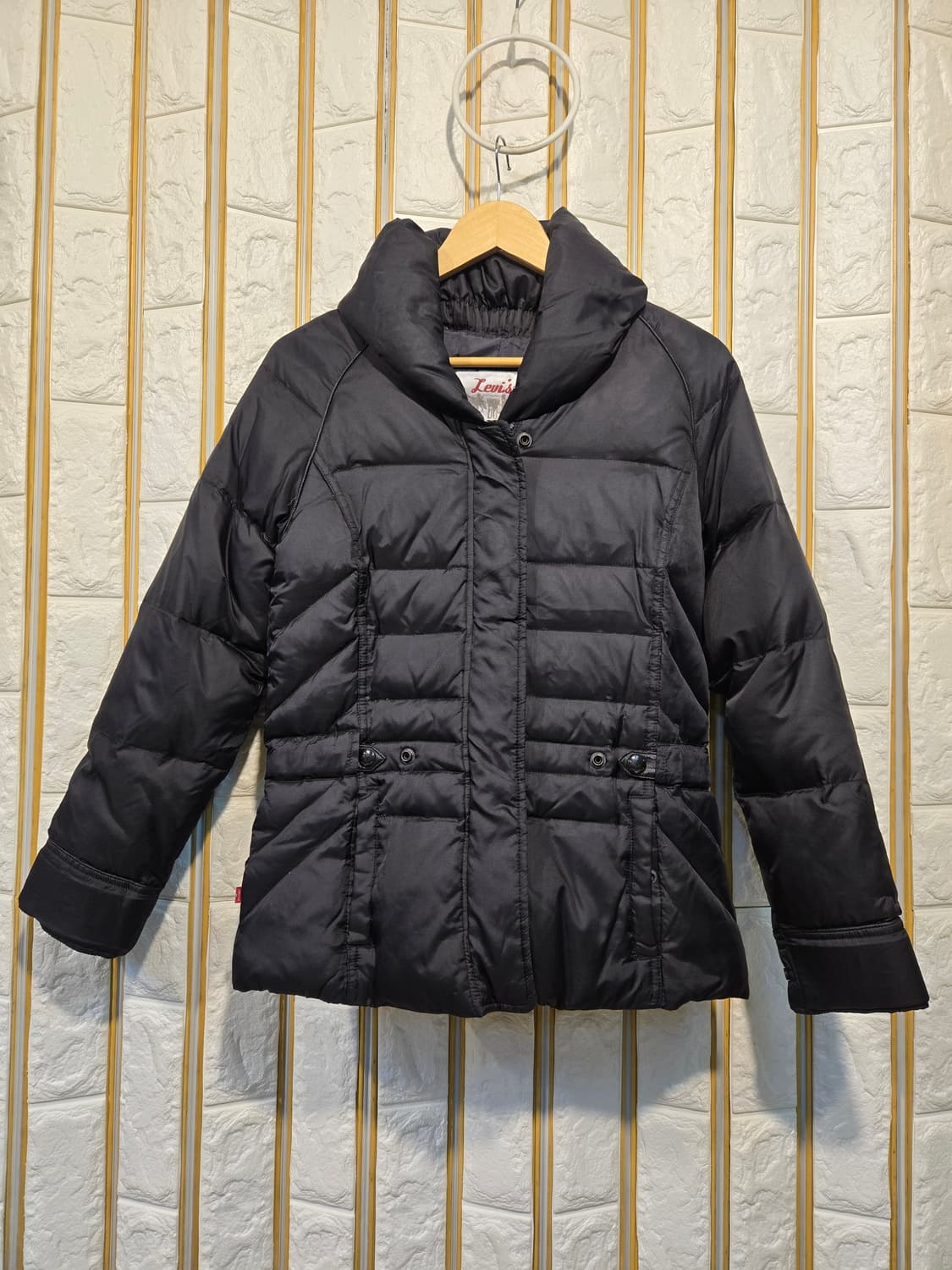 리바이스 여성 오리털 경량패딩 M 상품이미지1