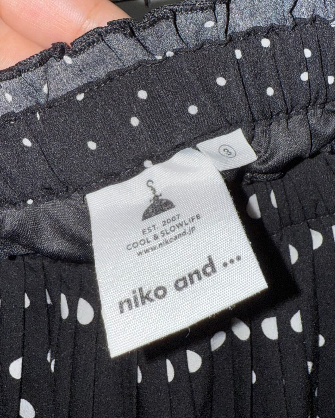 Niko and 도트 스커트 상품이미지6