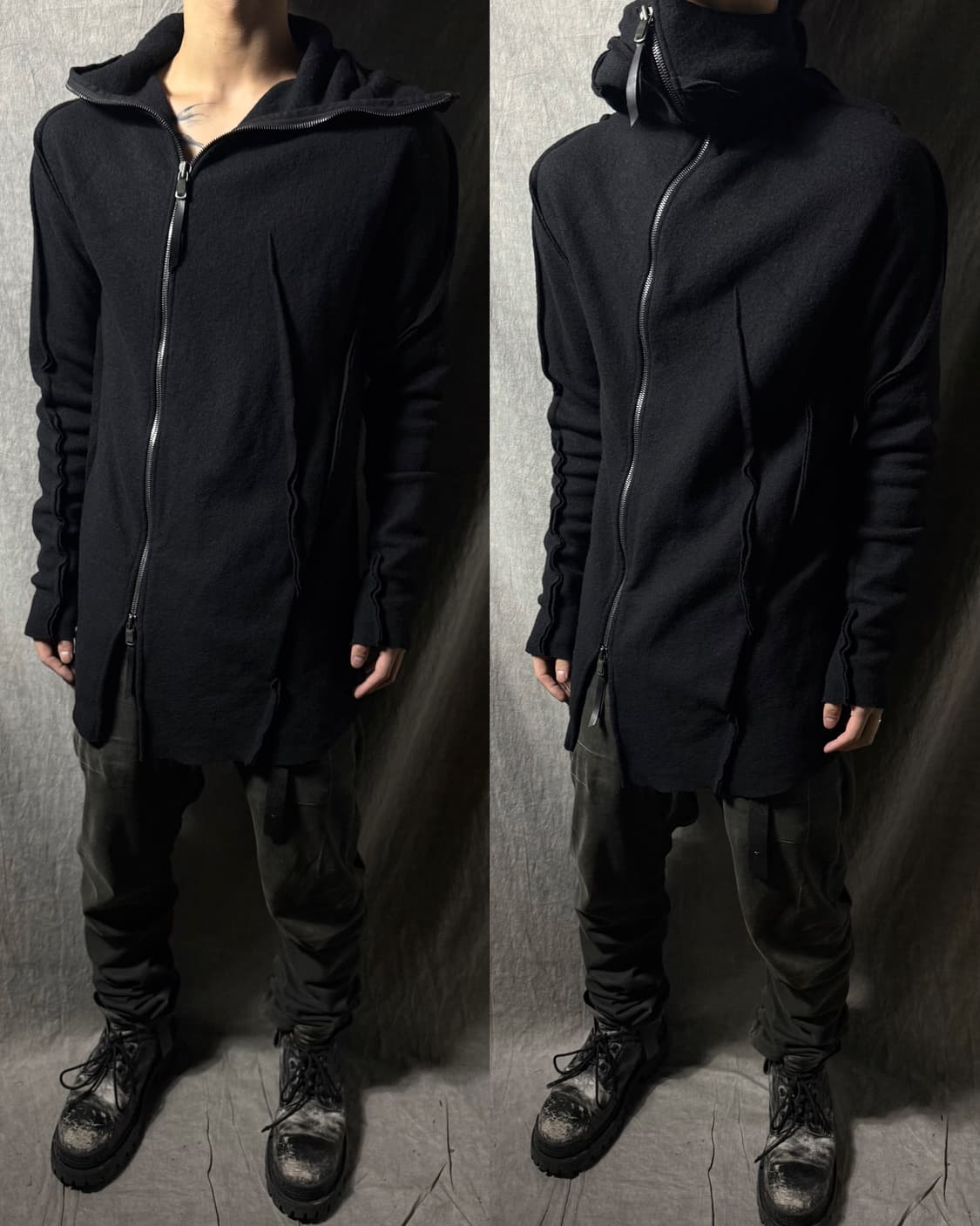 Leon Emanuel Blanck Asymmetric Zip Up 상품이미지1