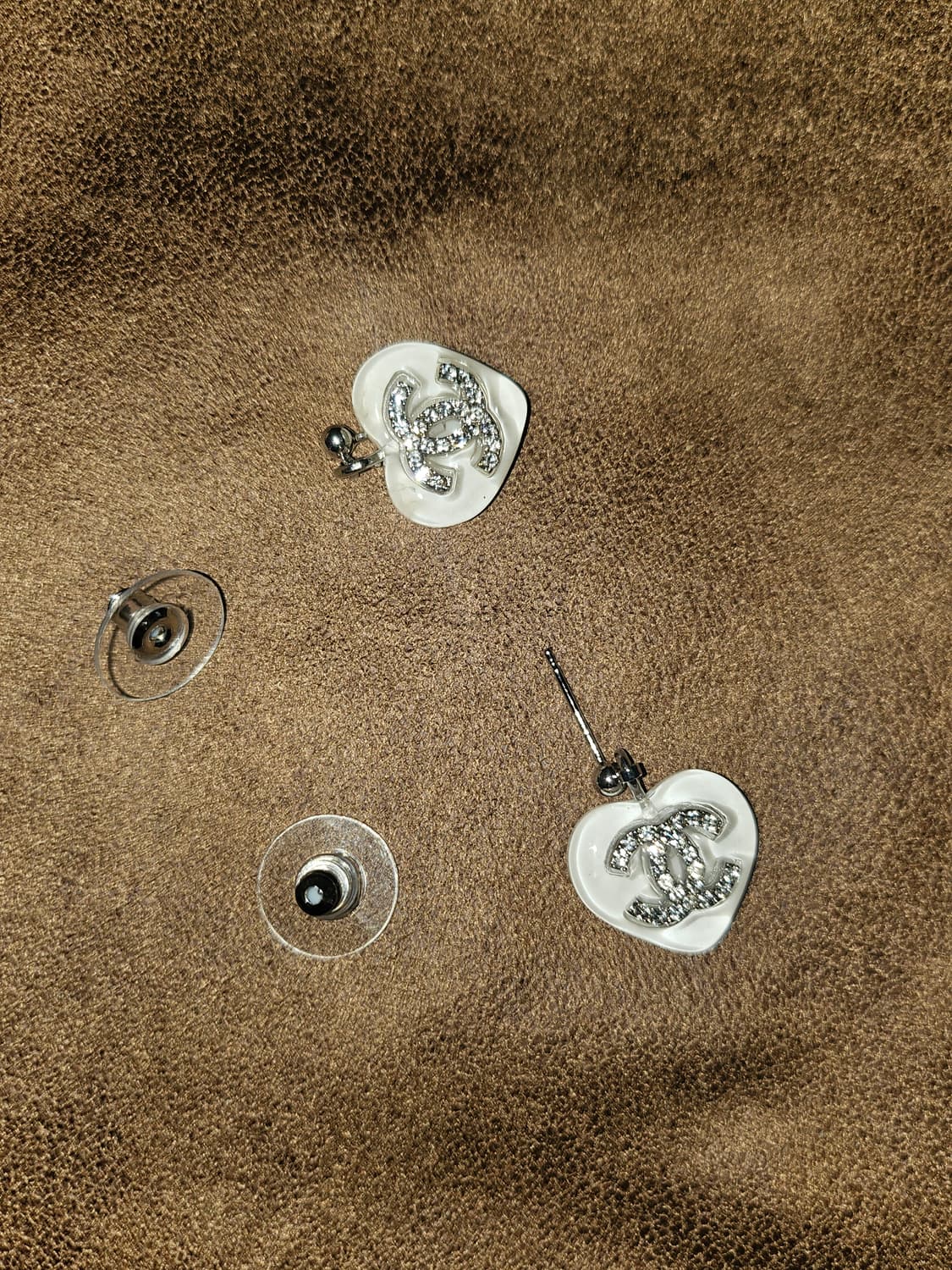 샤넬 정품 빈티지 업사이클링 귀걸이925실버 상품이미지1