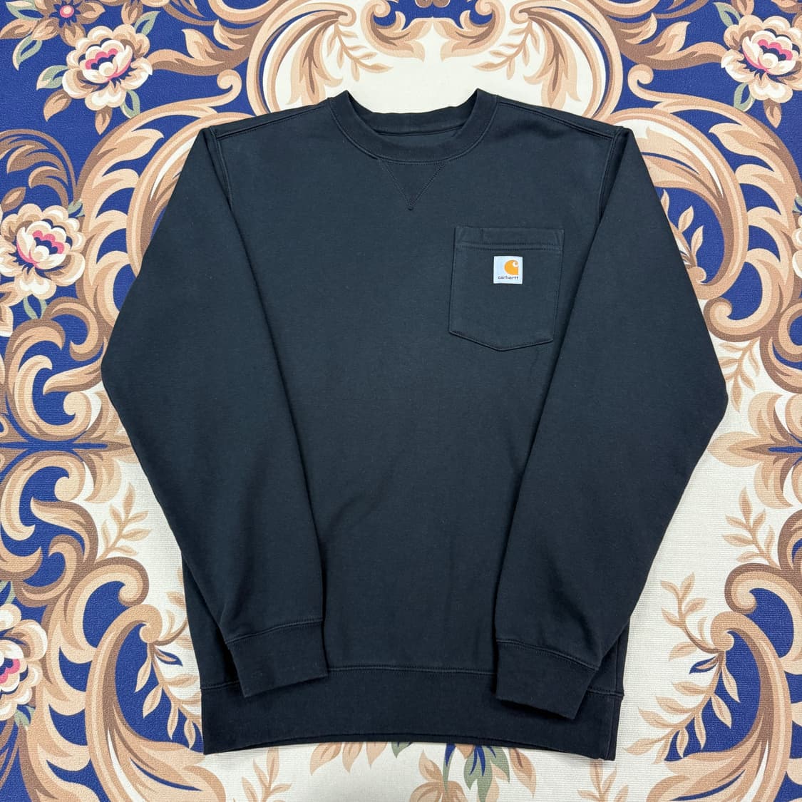 (S)칼하트 Carhartt 원포켓 맨투맨(블랙) 상품이미지1