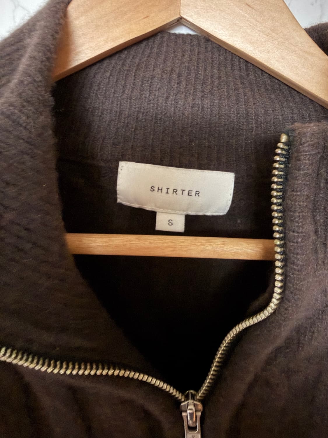 셔터 니트집업 상품이미지2