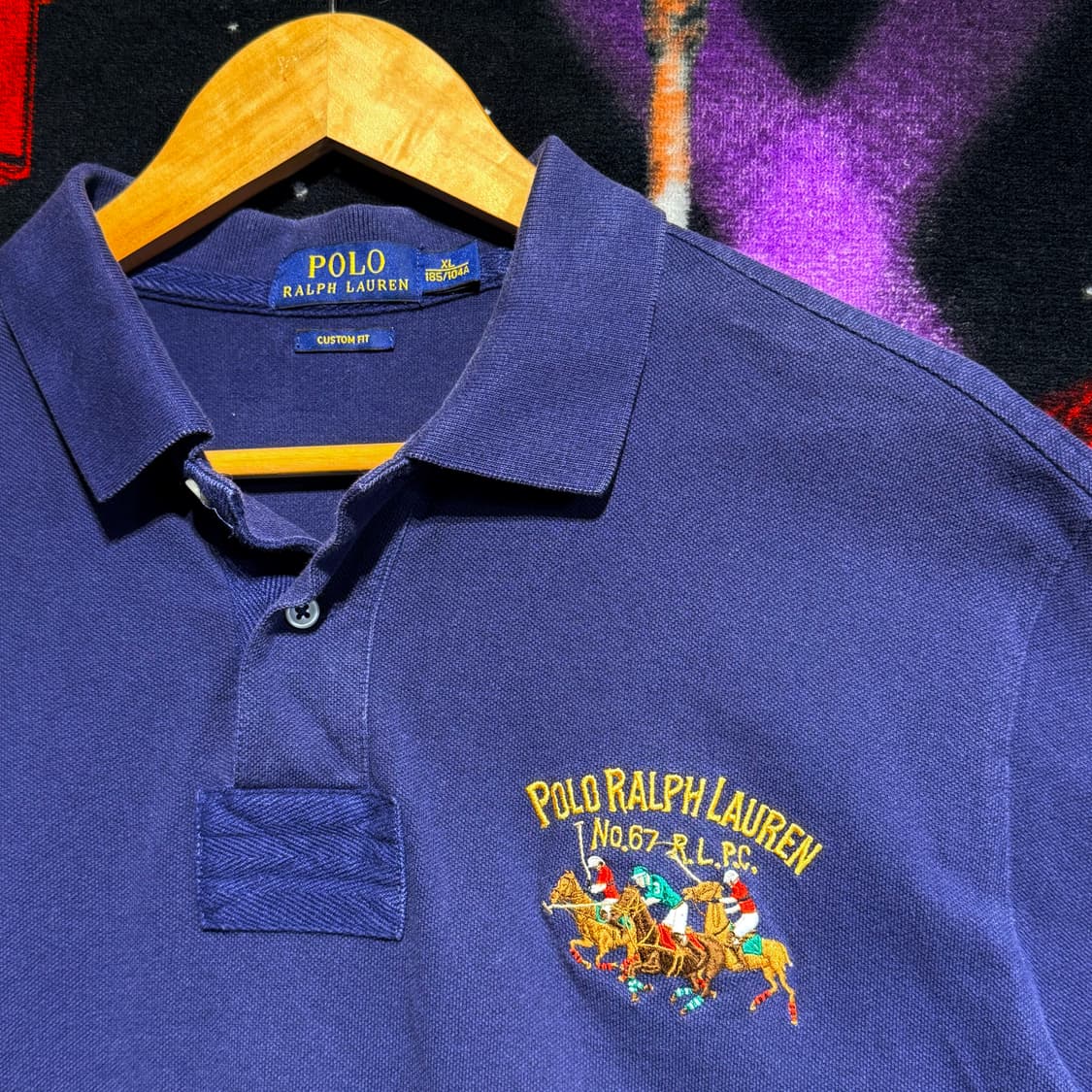 폴로랄프로렌 00s 트리플포니 반팔 카라티 XL 상품이미지2