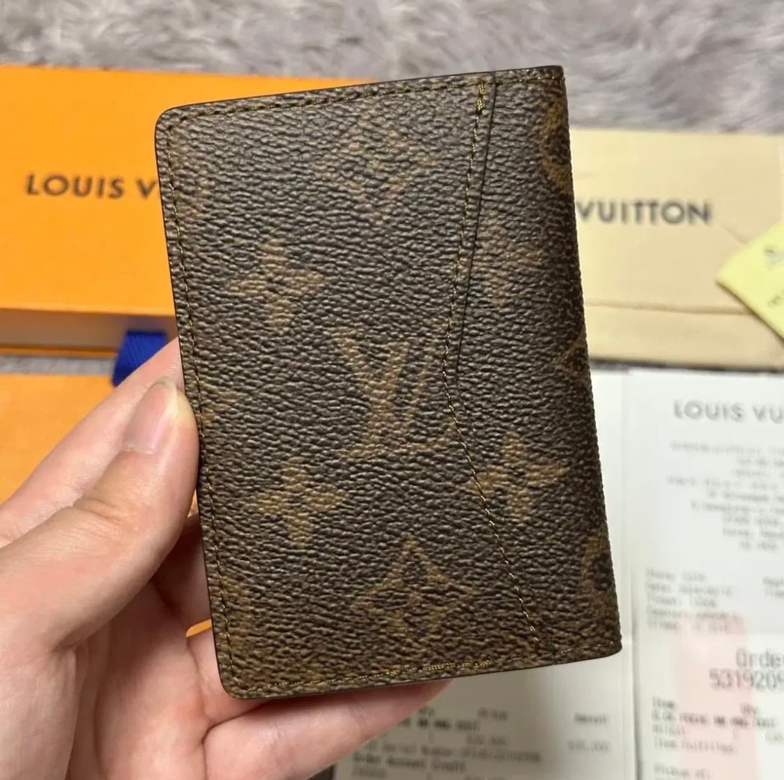 [미사용/새상품] 루이비통 모노그램 더스트 캔버스 오거나이저 카드지갑 상품이미지2