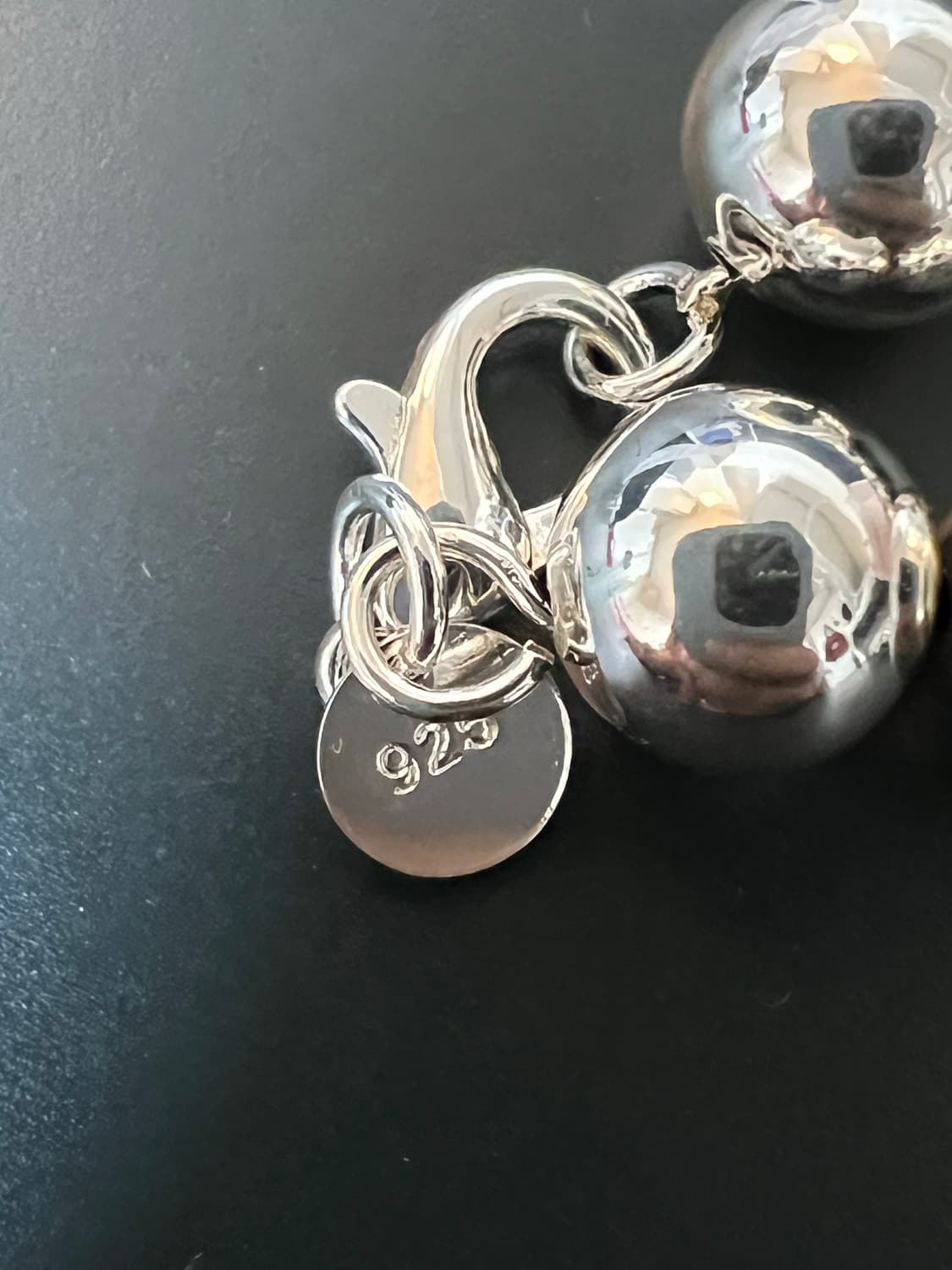 은볼 귀걸이+목걸이 셋트(10mm) 상품이미지4