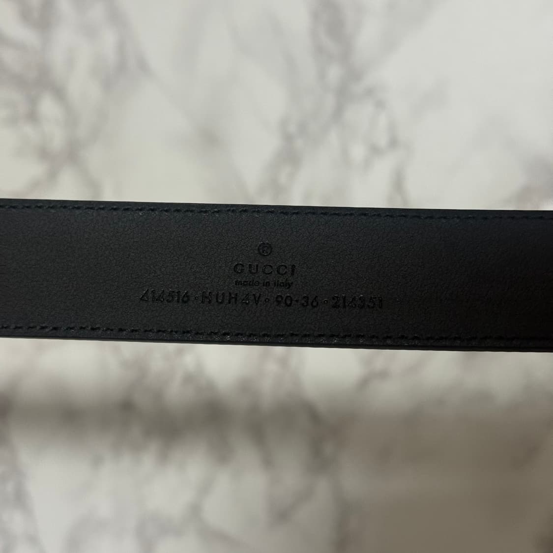 [새상품] 구찌 마몬트 벨트 90.36 상품이미지2