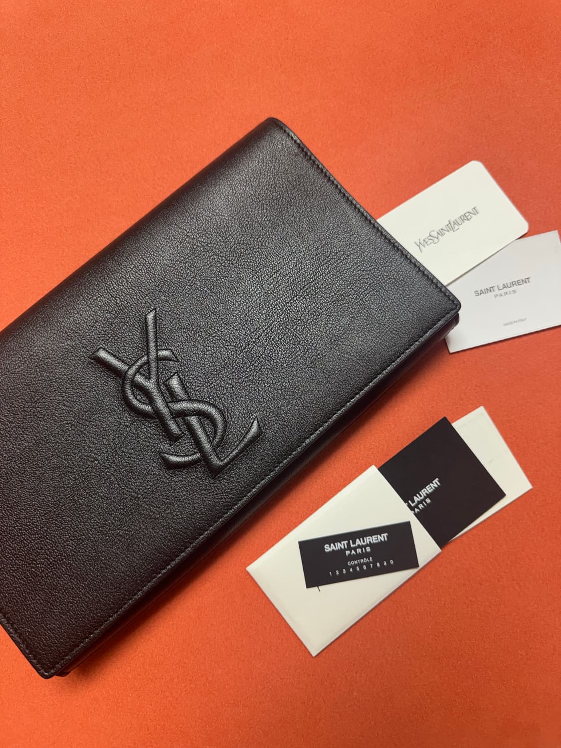 생로랑 벨드쥬르 클러치 (정품) 상품이미지1