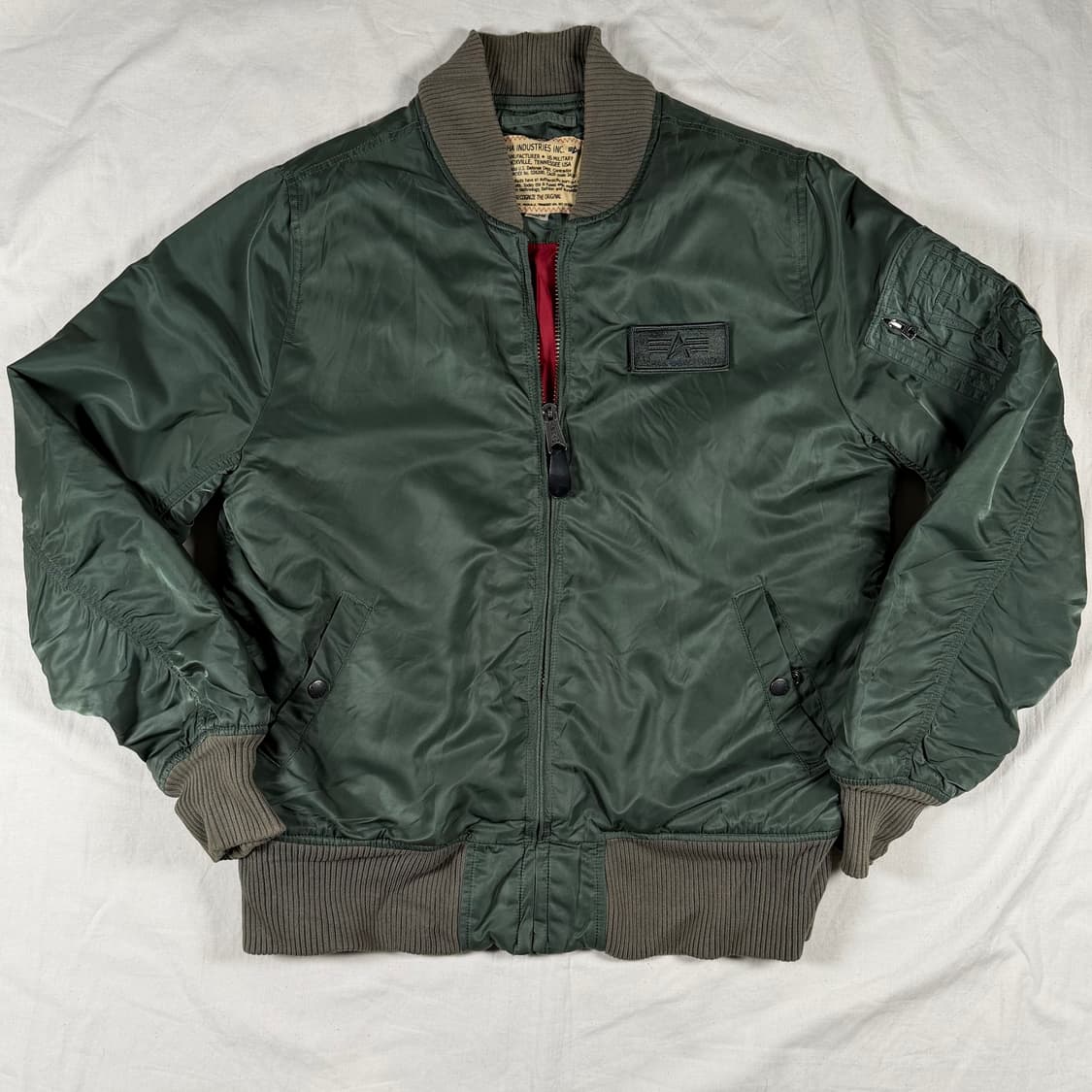 알파 인더스트리 Ma-1 항공 자켓 점퍼 마원자켓 상품이미지1