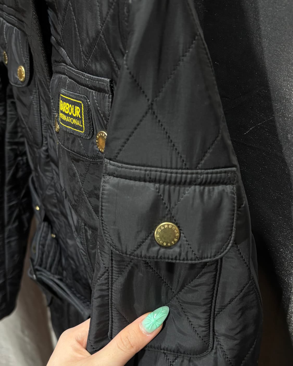 S Barbour 바버 우먼스 벨티드 퀼팅 자켓 상품이미지5