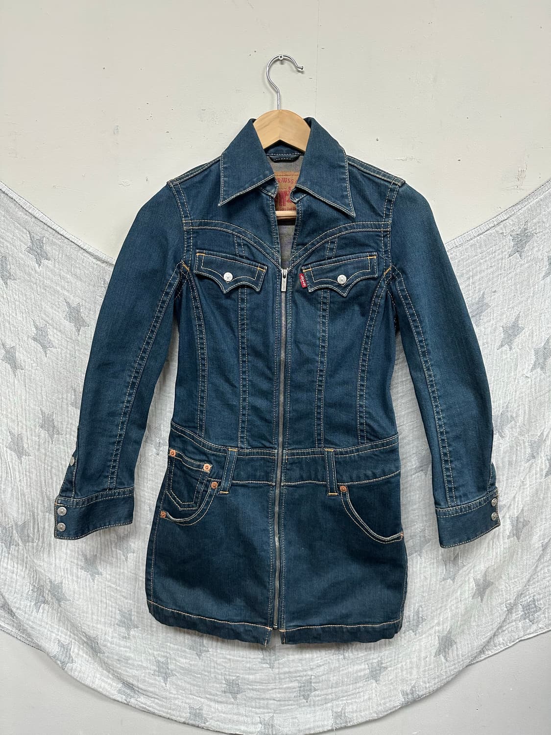 리바이스 데님 원피스 상품이미지1