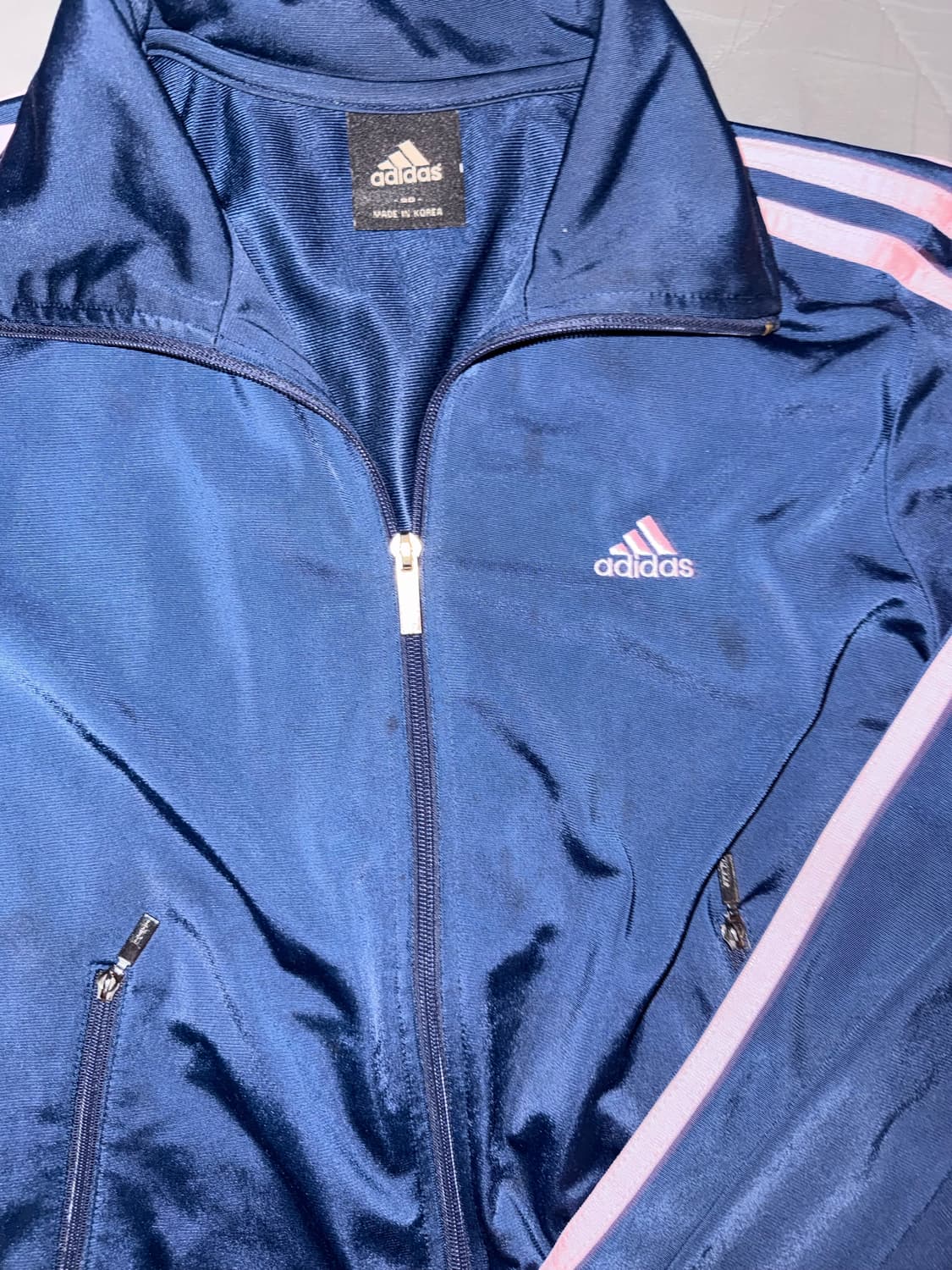 아디다스 핑크네이비 져지 90 상품이미지2