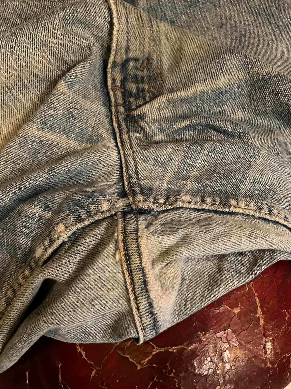 90s USA 빈티지 리바이스 실버탭 루즈핏 데님 팬츠 상품이미지8