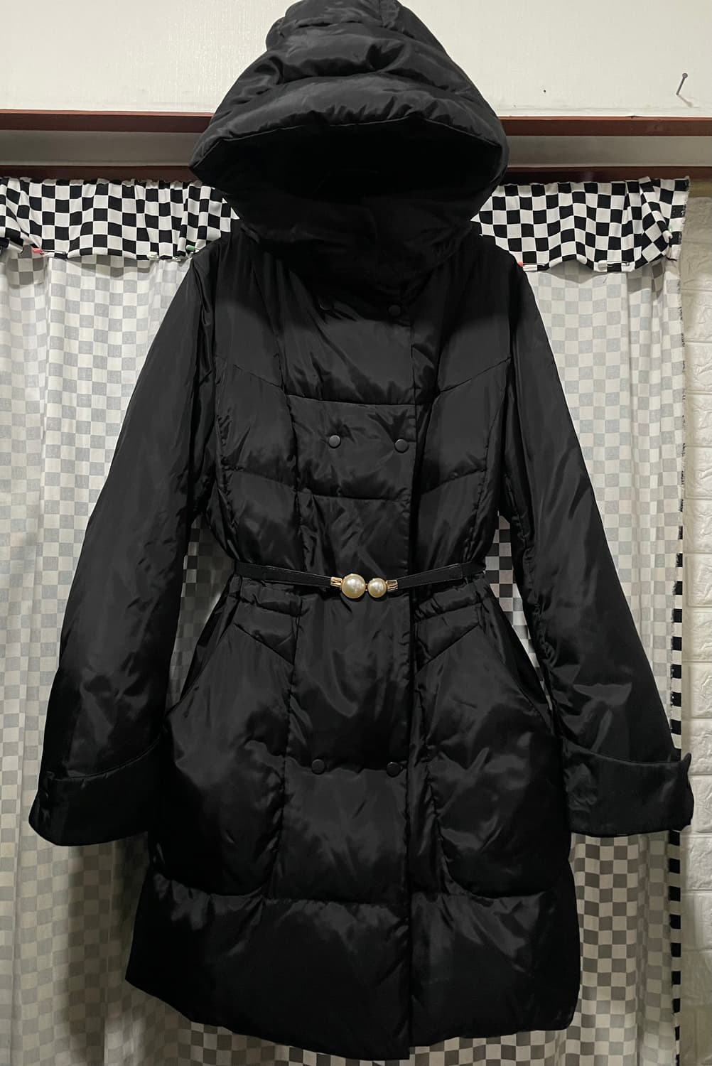 에셀리아 오리털패딩 덕다운패딩 하프패딩:) 상품이미지3