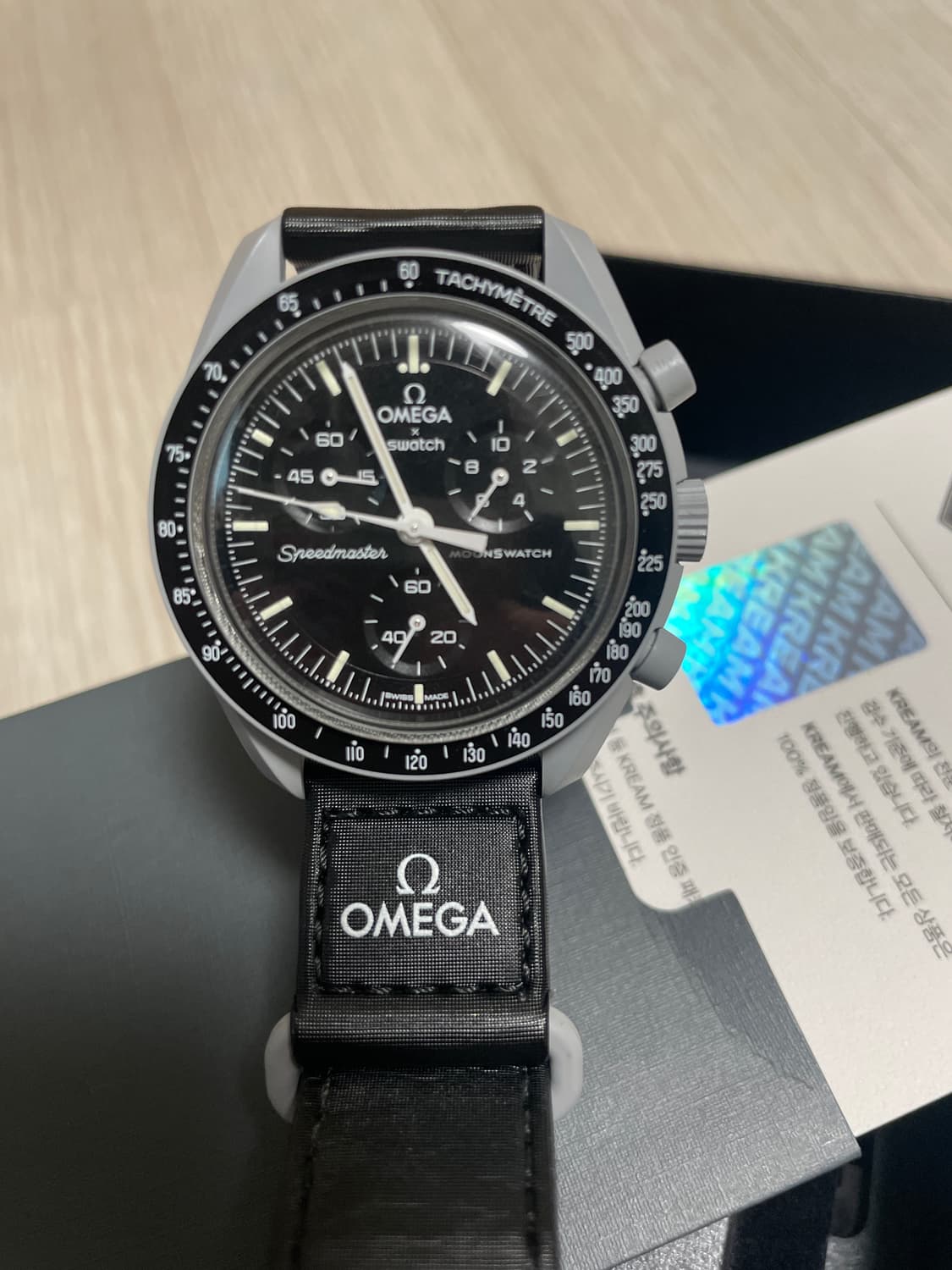 오메가X스와치 문스와치 머큐리 풀박스입니다 상품이미지2