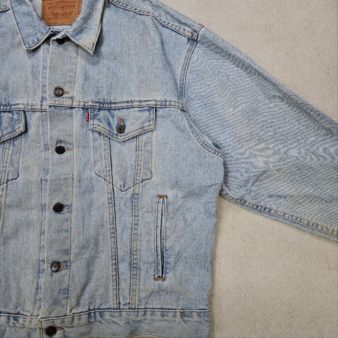 Made in USA 90s 리바이스 데님 자켓 L 상품이미지5