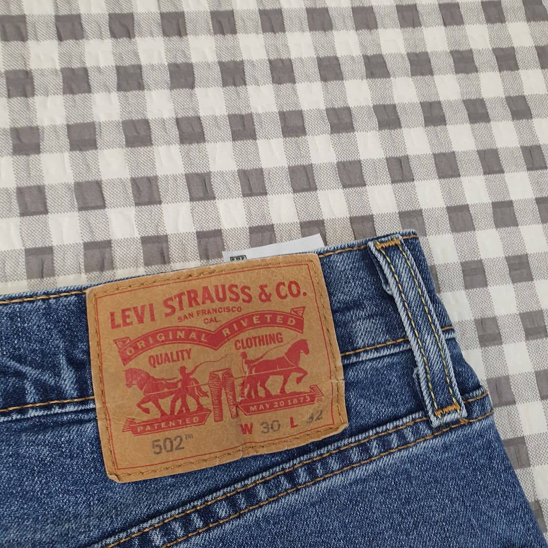 리바이스 502 스판 청바지 남자30 상품이미지6