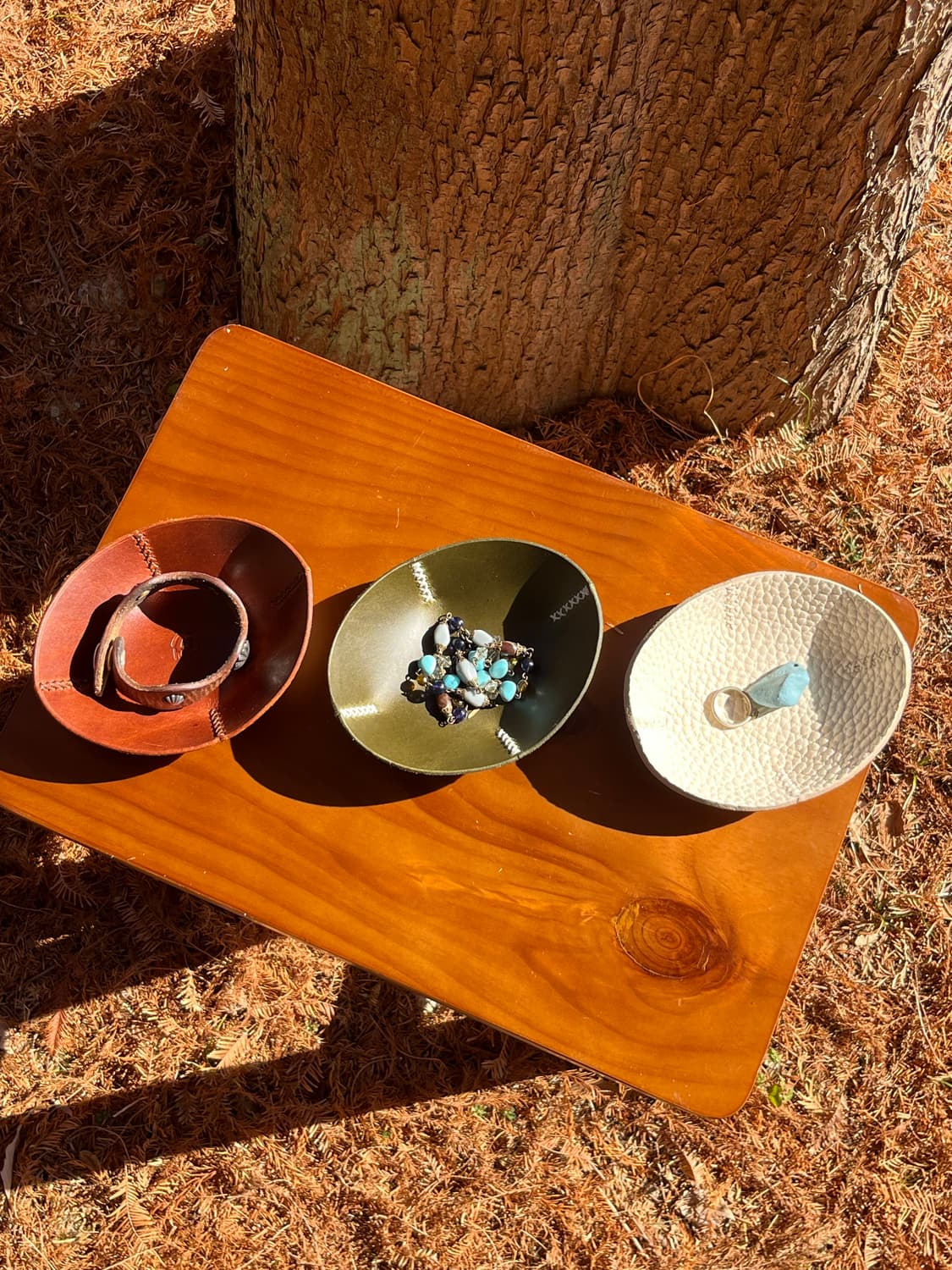 Leather plates ( boat type) 상품이미지2