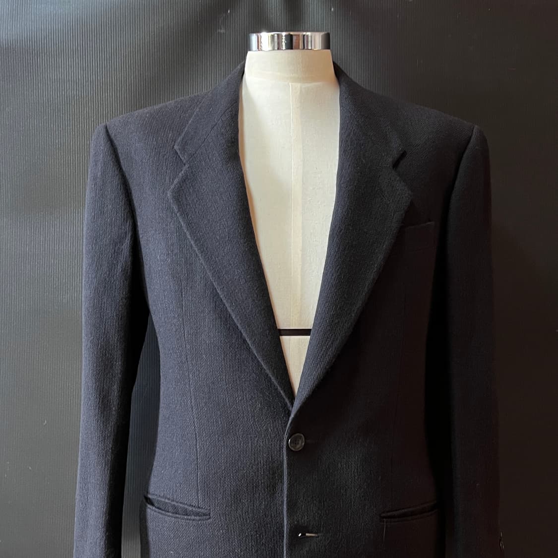 아르마니 꼴레지오니 브러시드 울 테일러드 자켓 상품이미지2